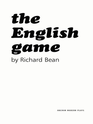 cover image of The English Game